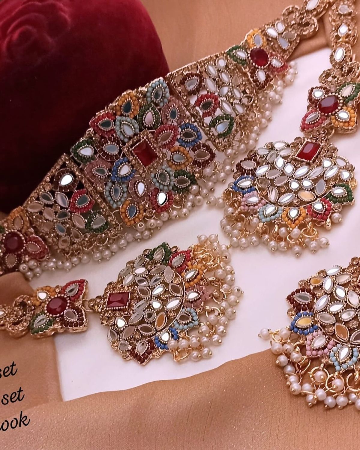 Ayesha Super Look Color Necklace Set