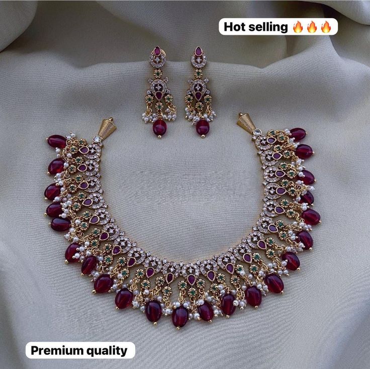 Ankita Designed South Inspired AD Necklace