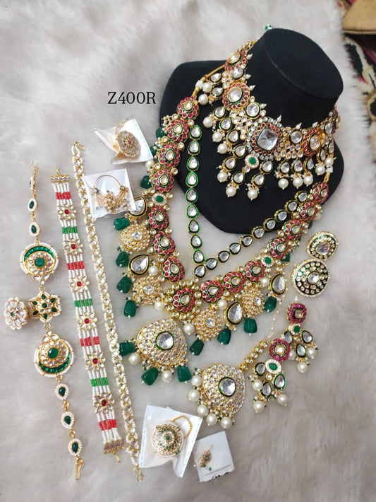 Kundan Special Super Look Combo Jewelry For You