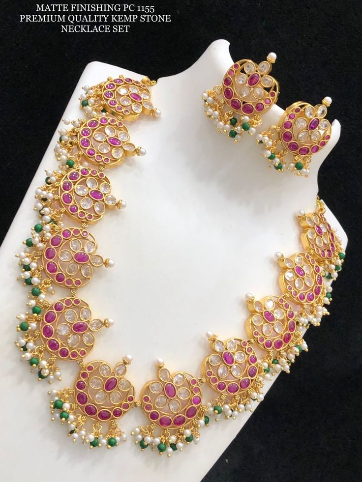 South India Lady Queen Necklace Set